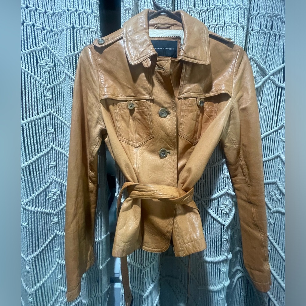 Banana Republic Leather Jacket